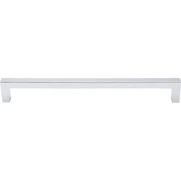 Nouveau III Square Bar Pull 8 13/16'' cc M1154 Polished Chrome