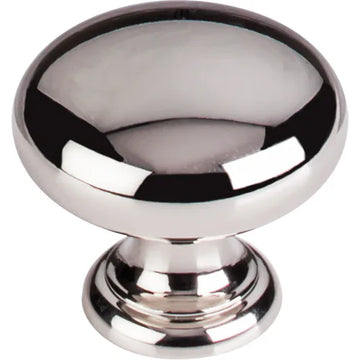 Asbury Mushroom Knob 1 3/4'' M1314 Polished Nickel