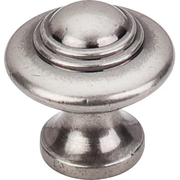 Britannia Ascot Knob 1 1/4'' M14 Antique Pewter