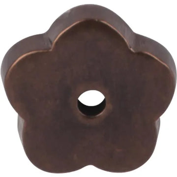 Aspen Flower Backplate 1'' M1428 Mahogany Bronze
