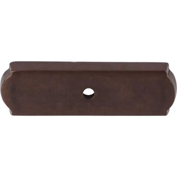 Aspen Rectangle Backplate 2 1/2'' M1433 Mahogany Bronze