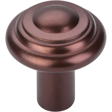 Aspen Button Knob 1 1/4'' M1473 Mahogany Bronze