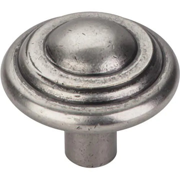 Aspen Button Knob 1 3/4'' M1475 Silicon Bronze Light