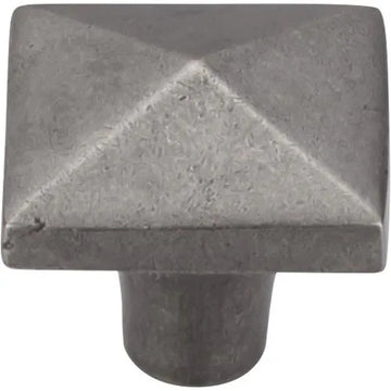 Aspen Square Knob 1 1/2'' M1520 Silicon Bronze Light