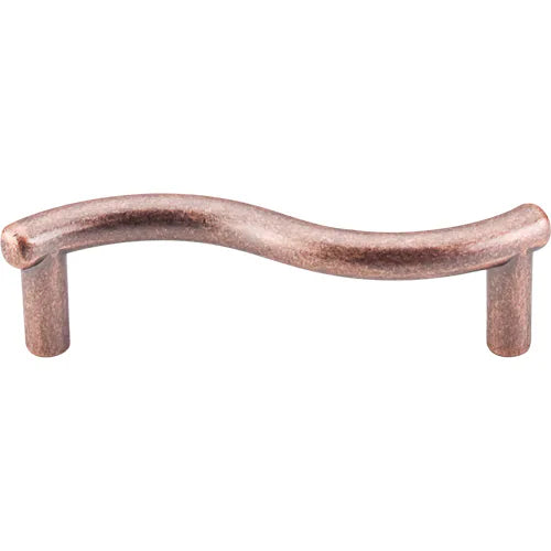 Nouveau Spiral Pull 3'' cc M1757 Antique Copper