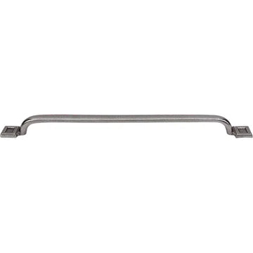 Britannia Square Inset Pull 12'' cc M1825 Cast Iron