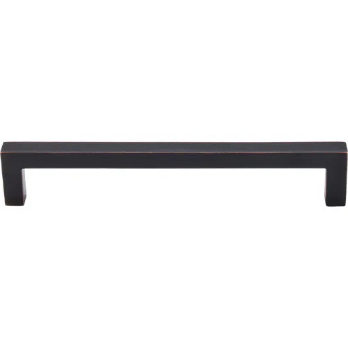 Nouveau III Square Bar Pull 6 5/16'' cc M1835 Tuscan Bronze