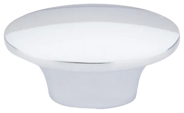 Dakota Oval Knob 1 1/2'' M1958 Polished Chrome