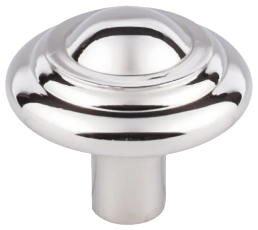Aspen Ii Button Knob 1 3/4'' M2037 Polished Nickel