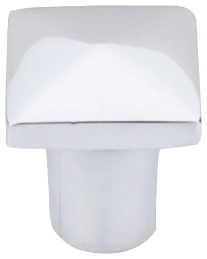 Aspen Ii Square Knob 3/4'' M2054 Polished Chrome