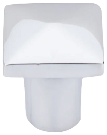 Aspen Ii Square Knob 3/4'' M2054 Polished Chrome