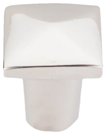 Aspen Ii Square Knob 3/4'' M2055 Polished Nickel