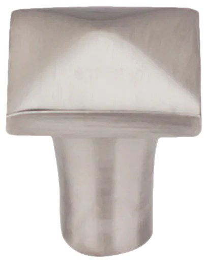 Aspen Ii Square Knob 7/8'' M2056 Brushed Satin Nickel