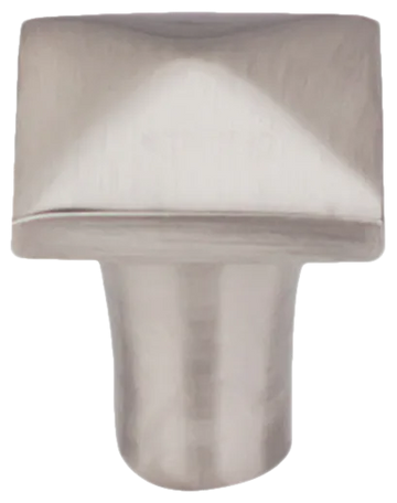 Aspen Ii Square Knob 7/8'' M2056 Brushed Satin Nickel