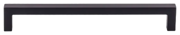 Nouveau III Square Bar Pull 7 9/16'' cc M2137 Flat Black