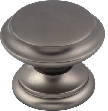 Dakota Flat Top Knob 1 3/8'' Ash Gray M2162