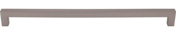 Nouveau III Square Bar Pull 12'' Ash Gray M2178