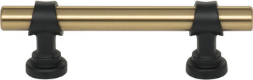 Dakota Bit Pull 3 Inch Honey Bronze and Flat Black M2701