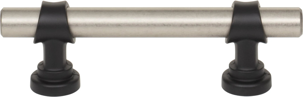 Dakota Bit Pull 3 Inch Pewter Antique and Flat Black M2703