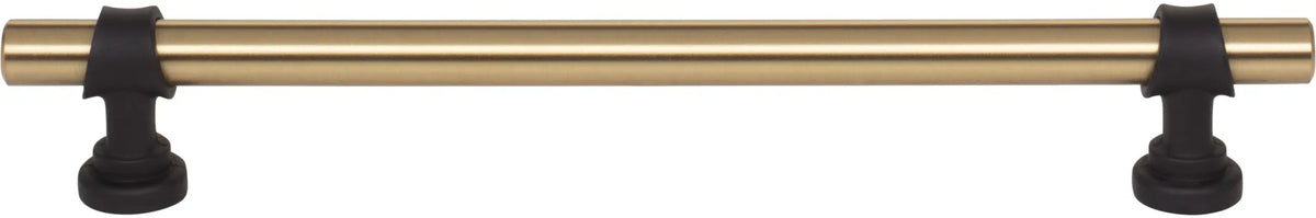 Dakota Bit Pull 7 9/16 Inch Honey Bronze and Flat Black M2741