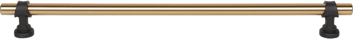 Dakota Bit Pull 12 Inch Honey Bronze and Flat Black M2765