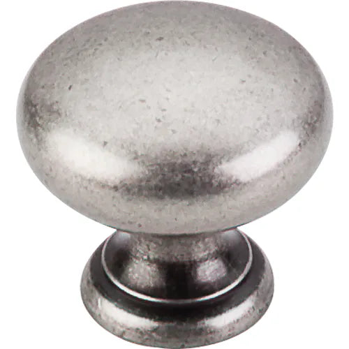 Somerset II Mushroom Knob 1 1/4'' M286 Antique Pewter