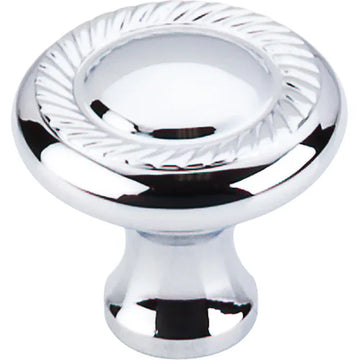 Somerset II Swirl Cut Knob 1 1/4'' M325 Polished Chrome