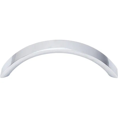 Nouveau Crescent Pull 3 3/4'' cc M395 Polished Chrome