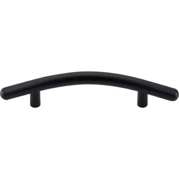 Nouveau Curved Bar Pull 3 3/4'' cc M535 Flat Black
