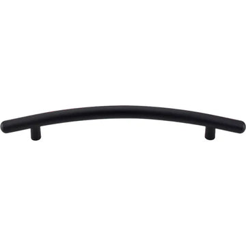 Nouveau Curved Bar Pull 6 5/16'' cc M539 Flat Black
