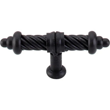 Normandy T-shaped Twist Knob 3 5/8'' M629 Patina Black