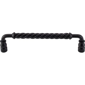 Normandy Twisted Bar Pull 8'' cc M674 Patina Black