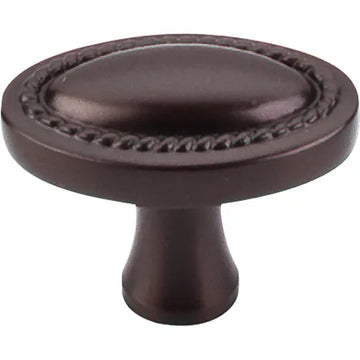 Oil Rubbed Oval Rope Knob 1 1/4'' M751