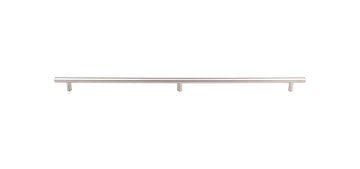 Stainless Solid Bar Pull 3 Posts 2x15 1/8'' cc 11