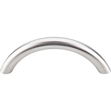 Stainless Solid Bowed Bar Pull 3'' cc 13