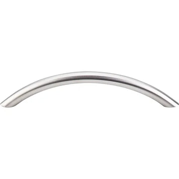Stainless Solid Bowed Bar Pull 5 1/16'' cc 15