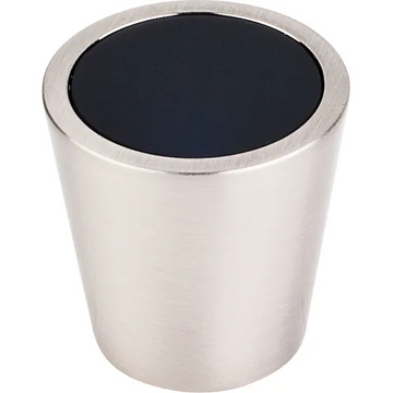 Black Crystal Center Knob 1 1/16'' TK129