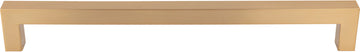 Nouveau Square Bar Appliance Pull 18 Inch Honey Bronze TK165HB