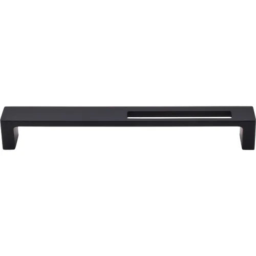 Sanctuary II Modern Metro Slot Pull 7'' cc TK267BLK Flat Black