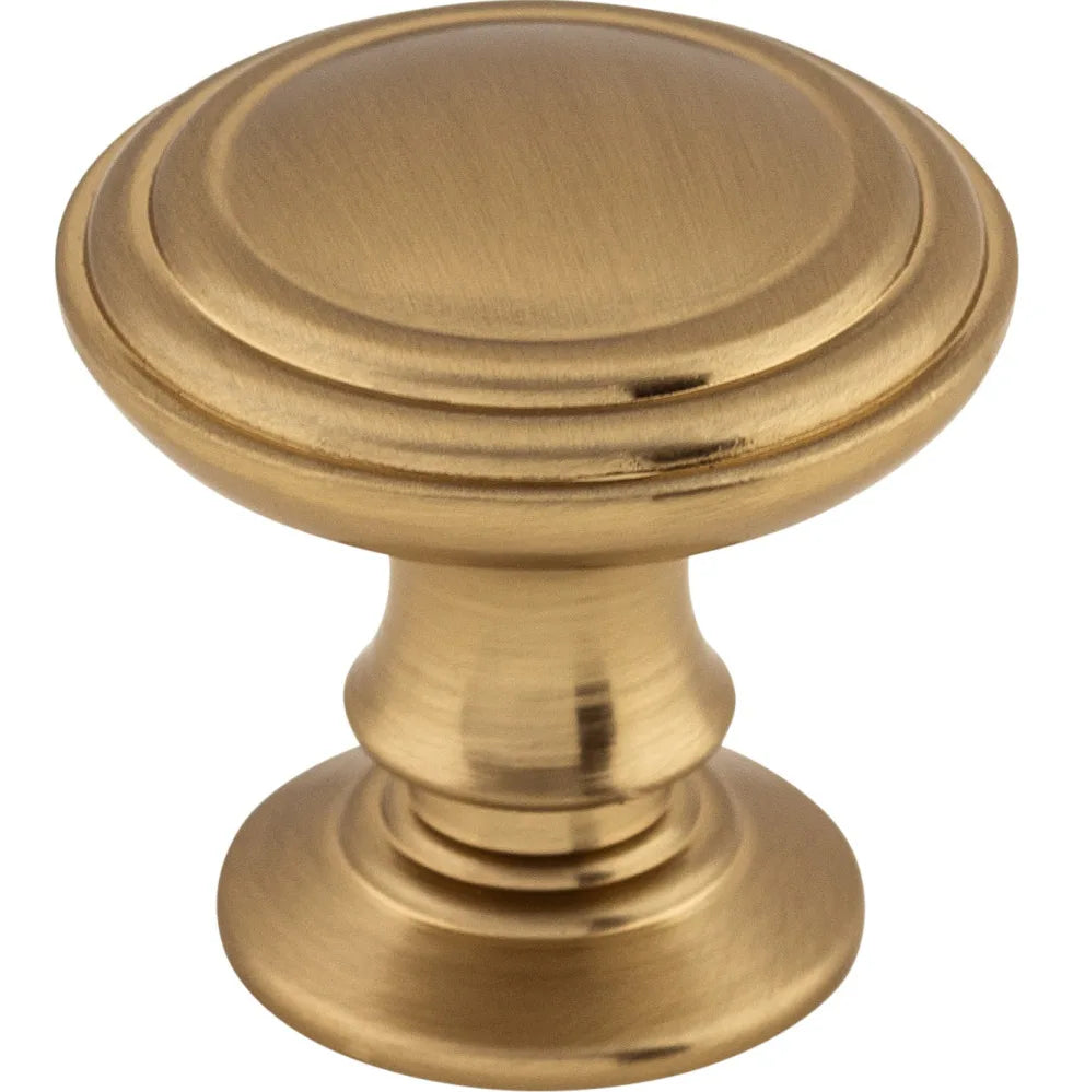Chareau Reeded Knob 1 1/4'' Honey Bronze TK320HB