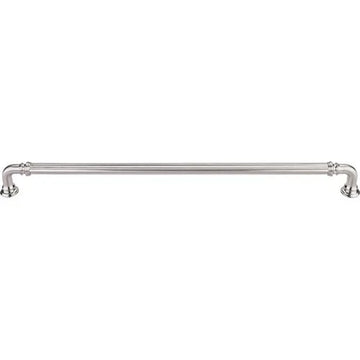 Chareau Reeded Pull 12'' cc TK326BSN Brushed Satin Nickel