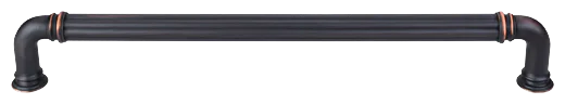 Chareau Reeded Appliance Pull 12'' cc TK327UM Umbrio
