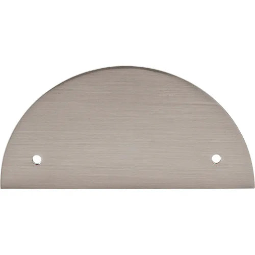 Sanctuary Half Circle Backplate 3 1/2'' cc TK54BSN Brushed Satin Nickel