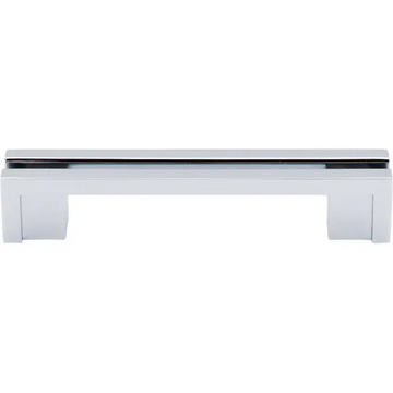 Sanctuary Flat Rail Pull 3 1/2'' cc TK55PC Polished Chrome
