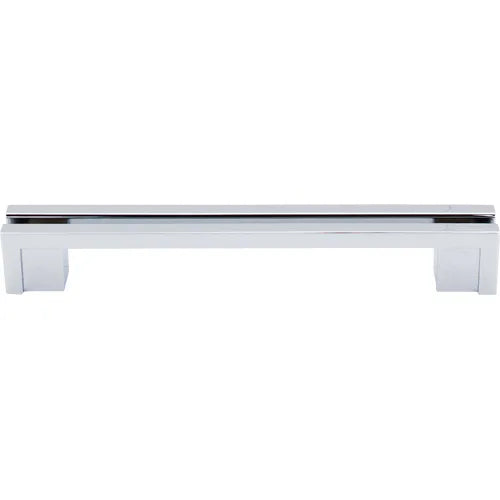 Sanctuary Flat Rail Pull 5'' cc TK56PC Polished Chrome