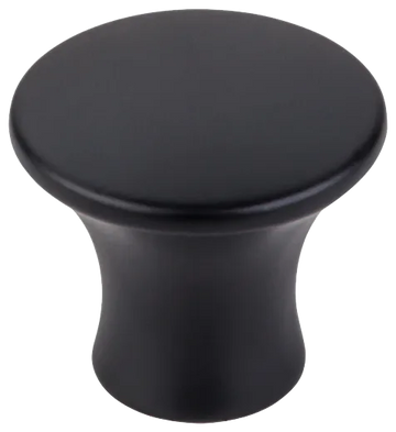 Mercer Oculus Round Knob Medium 1 1/8'' - TK591BLK Flat Black