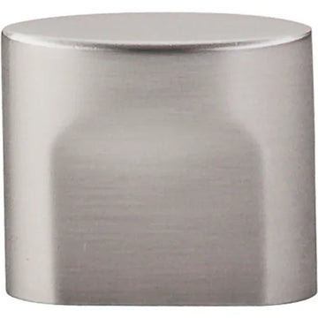 Sanctuary Oval Slot Knob Small 3/4'' cc TK73BSN Brushed Satin Nickel