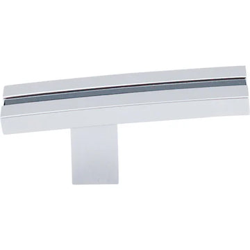 Sanctuary Inset Rail Knob 2 5/8'' TK82PC Polished Chrome