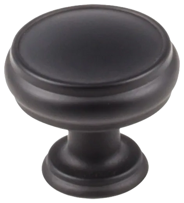 Serene Eden Large Knob - 1 3/8'' TK832BLK Flat Black