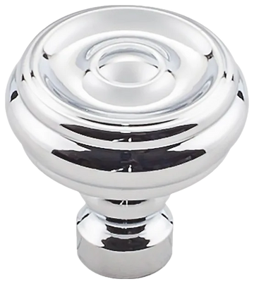 Brixton Button Knob 1 1/4 Inch in Polished Chrome TK882PC